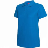 2019 polo de la manera camisa del verano de las nuevas mujeres de manga corta casuales Delgado Polos Mujer Camisas Tops femenino de la talla de algodón Polo